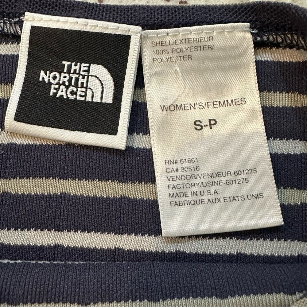 The North Face‎ Women's Striped 3/4 Sleeve Tee shirt Blouse Casual - Picture 3 of 7